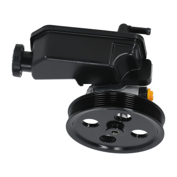 1 x Power Steering Pump with Reservoir compatible for Jeep Grand Cherokee V6 3.7L 2008-2010