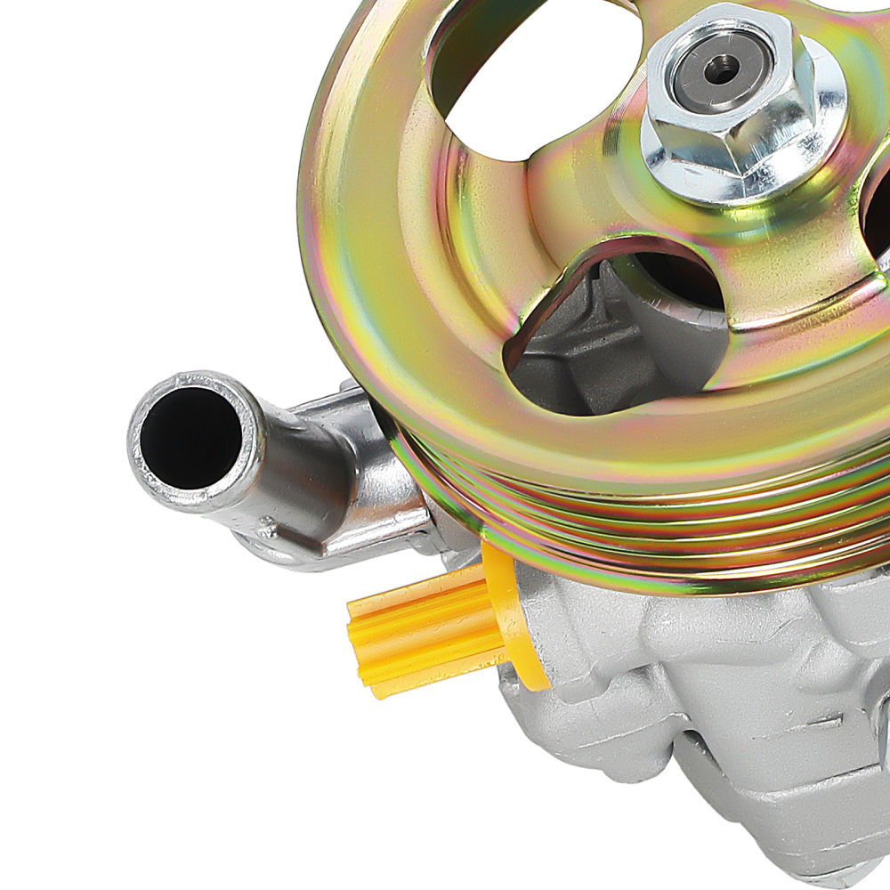 Power Steering PumpPulley + Sensor compatible for Subaru Wrx STI 2004-2007 2.5L 4cyl