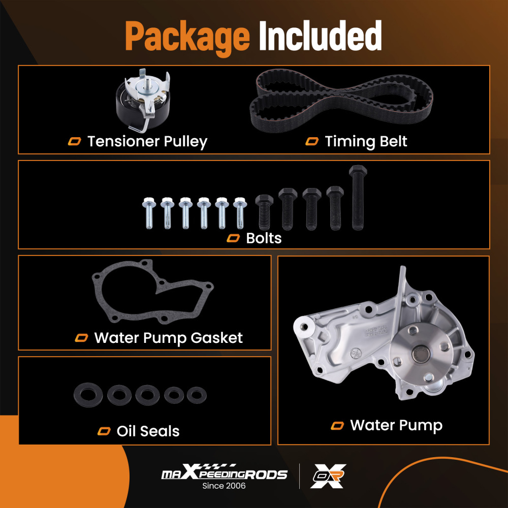Timing BeltWater Pump Kit For Ford C-Max Petrol: 1.6 2007-2010 531081310