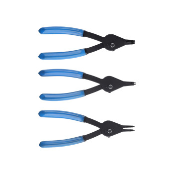 12 PC Versatile Retaining Snap Ring Pliers set Heavy Duty Fixed Tip Combination