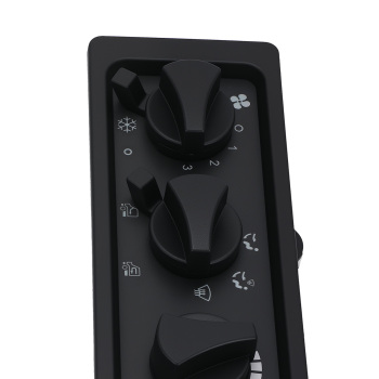 A/C Heater Control Panel compatible for Freightliner FL60 FL70 C840 8520046000 Plastic