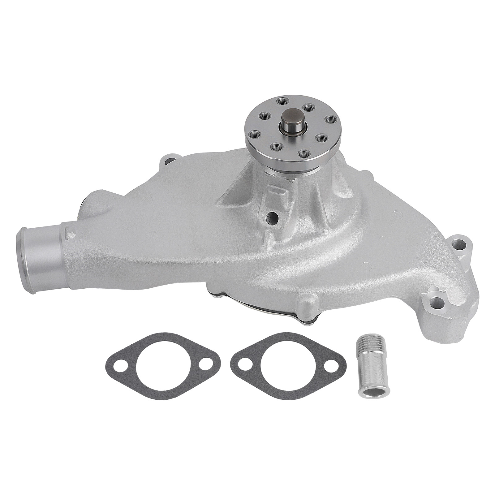 Short Water Pump Straight Impeller compatible for Chevy BBC 454 396 402 427 1955-1968