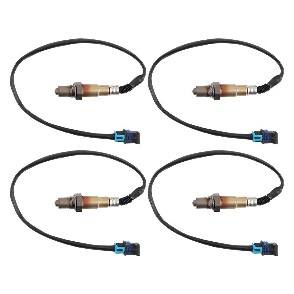 4pcs Up+Down Oxygen Sensor compatible for Cadillac XTS 3.6L V6 2013-2019 234-4566 12634085