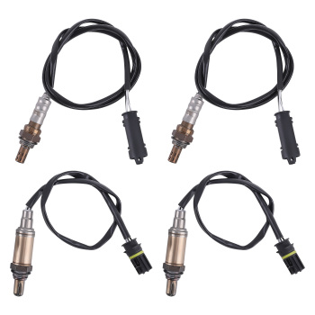 4x Oxygen O2 Sensor UpDownstream compatible for BMW 323Ci E46 2000 L6 2.5L M52 11781433940