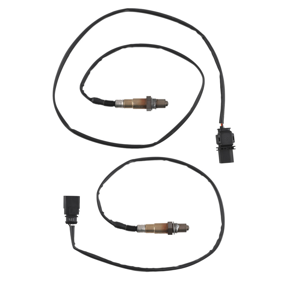 Set Upper+lower Oxygen Sensor compatible for Volkswagen Jetta L5-2.5 2007-2005 234-4754