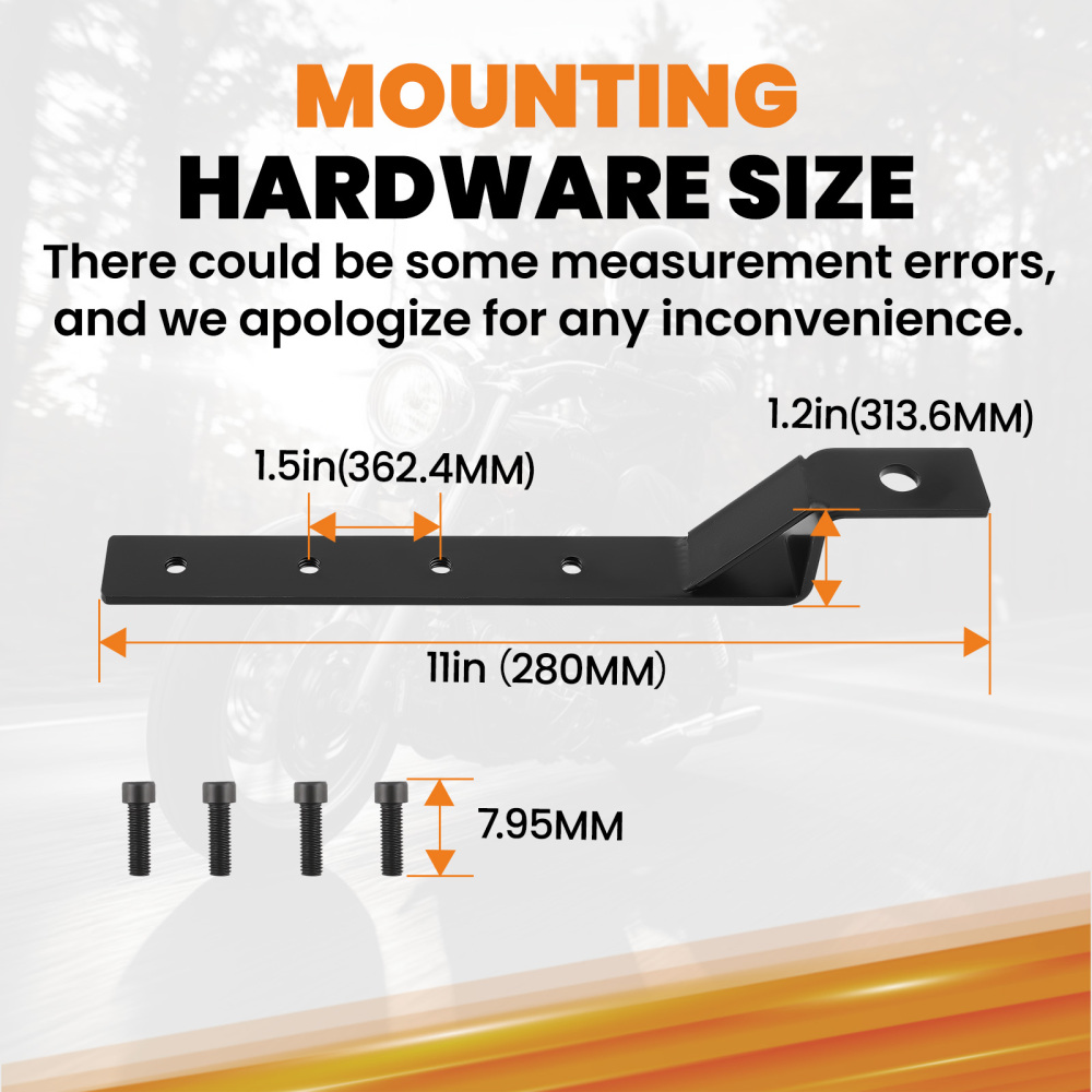 Black Hard Saddle Bags Trunk Luggage compatible for Harley Honda Yamaha 48*30*16cm