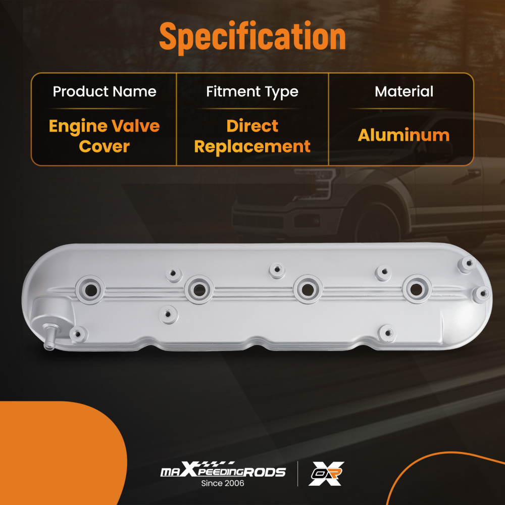 Left Driver Side Valve Cover compatible for Buick Rainier V8 5.3L 2004-200712570427