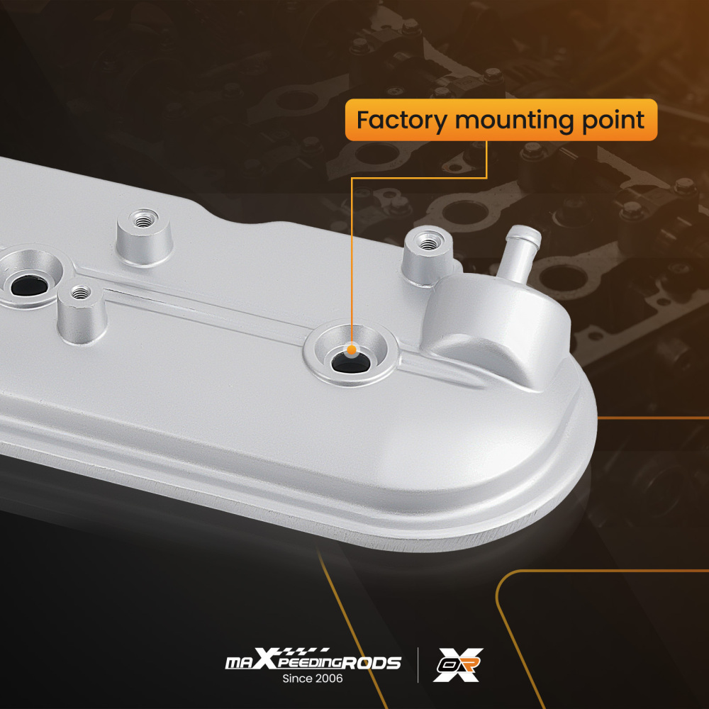 Left Driver Side Valve Cover compatible for Buick Rainier V8 5.3L 2004-200712570427