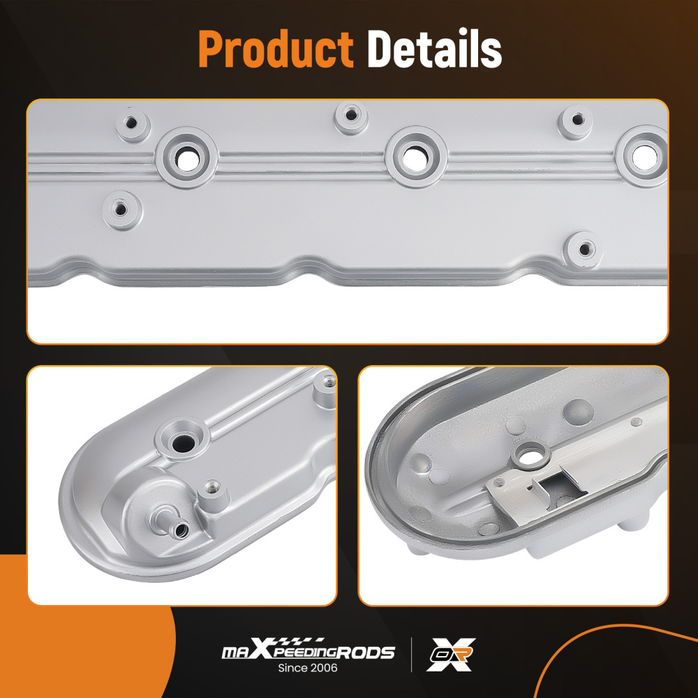 Left Driver Side Valve Cover compatible for Buick Rainier V8 5.3L 2004-200712570427