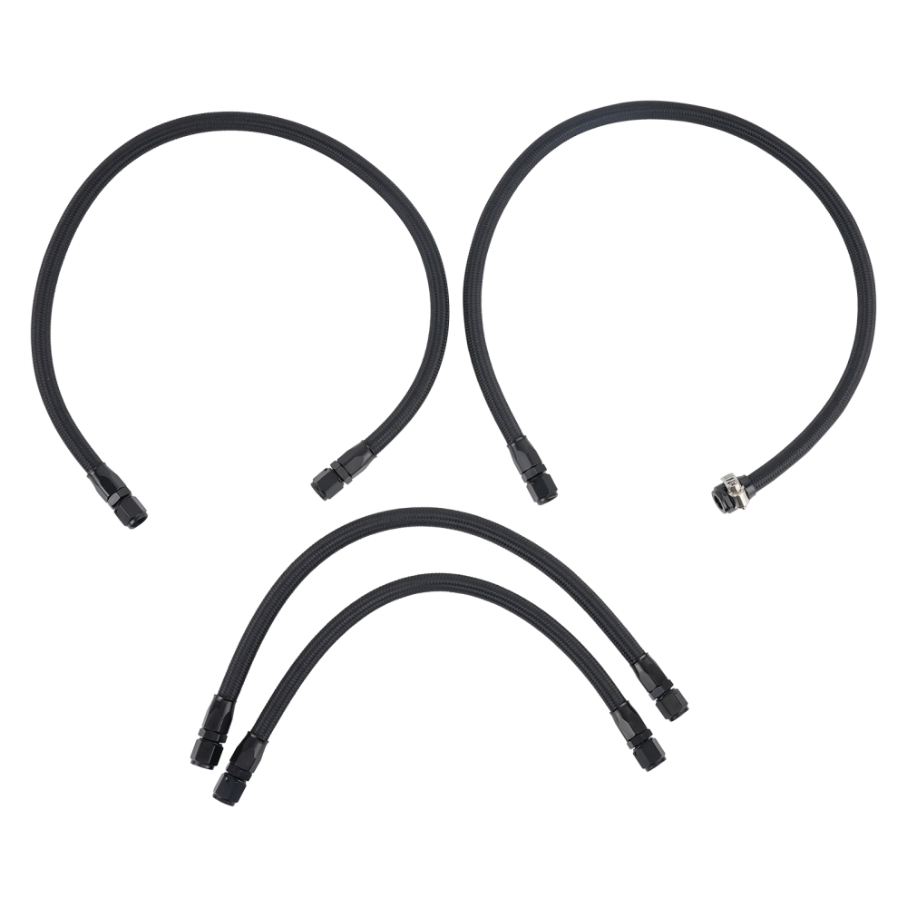 4AN Steam Vent Hose Kit For LS family of engines LS1 LS2 LS6 LM7 Stainless Steel