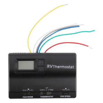 RV Digital Thermostat Heat/Cool 83303862 83303362 Black Waterproof Fit 8330-336