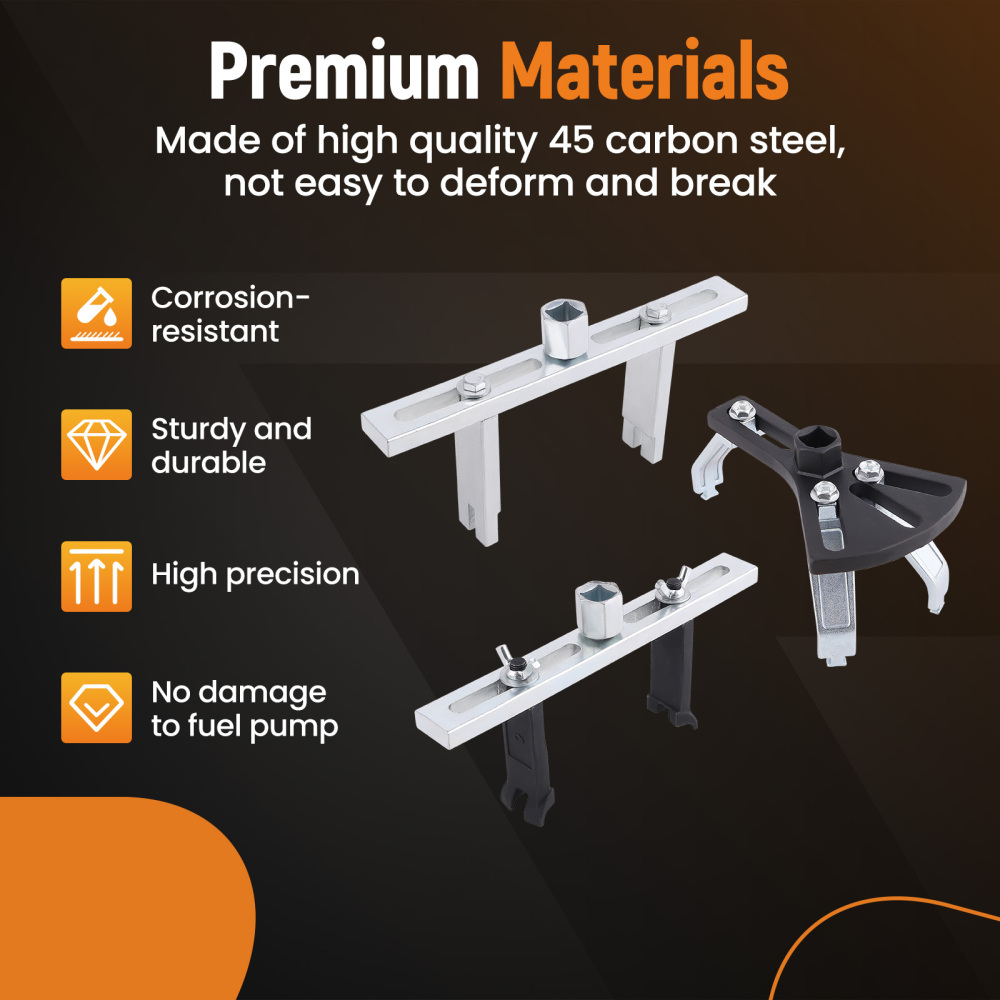 Universal Car Fuel Pump Removal Tool Adjustable Fuel Tank Lock Ring Remover Tool