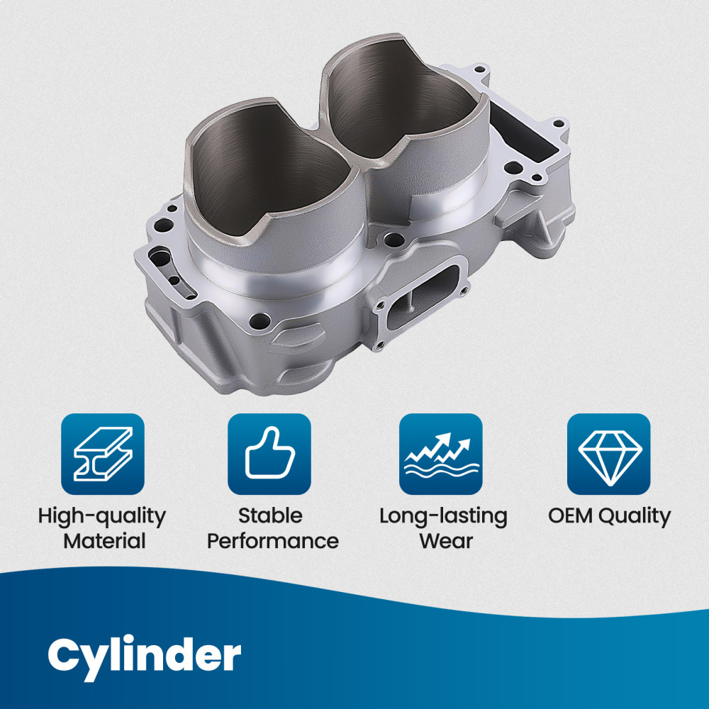 Complete Cylinder compatible for Polaris RZR XP 4 1000 2014-2018 compatible for Ranger 900 93mm Bore NEW