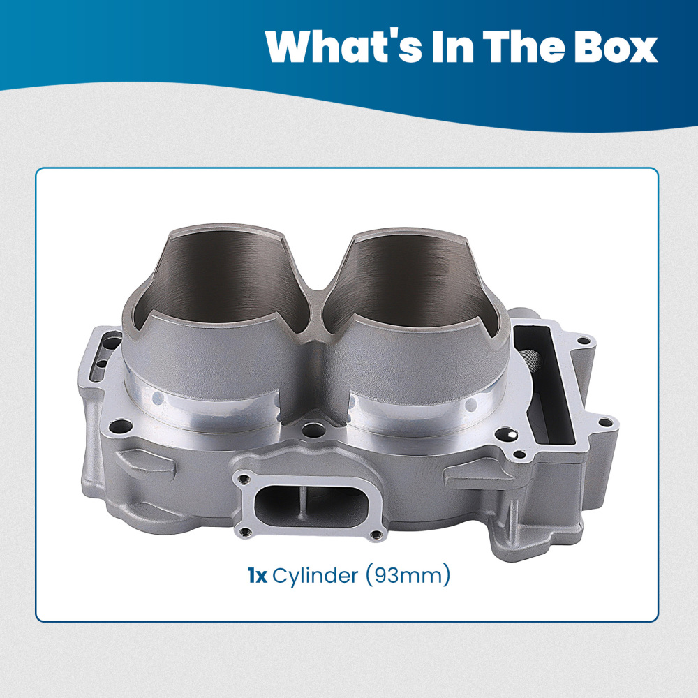 Complete Cylinder compatible for Polaris RZR XP 4 1000 2014-2018 compatible for Ranger 900 93mm Bore NEW