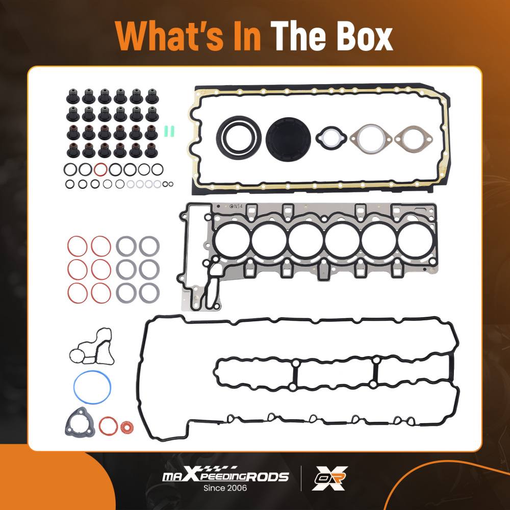 Engine Overhaul Gasket Kit compatible for BMW E90 E91 335i / 335xi 2006-2010 11117547842