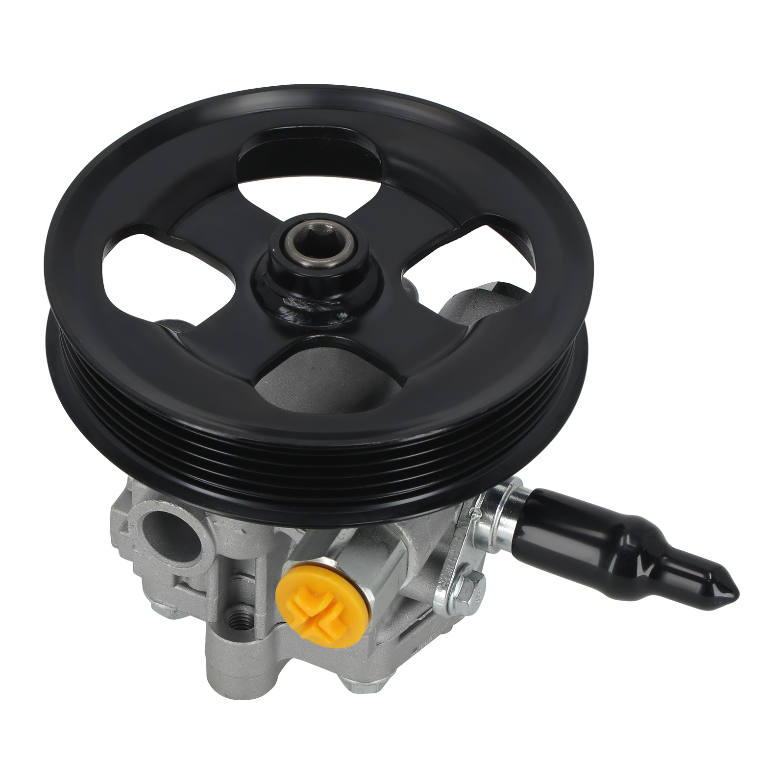 Power Steering Pump w/ Pulley compatible for Chrysler 200 2011-2014 Cirrus Sebring 2007-10