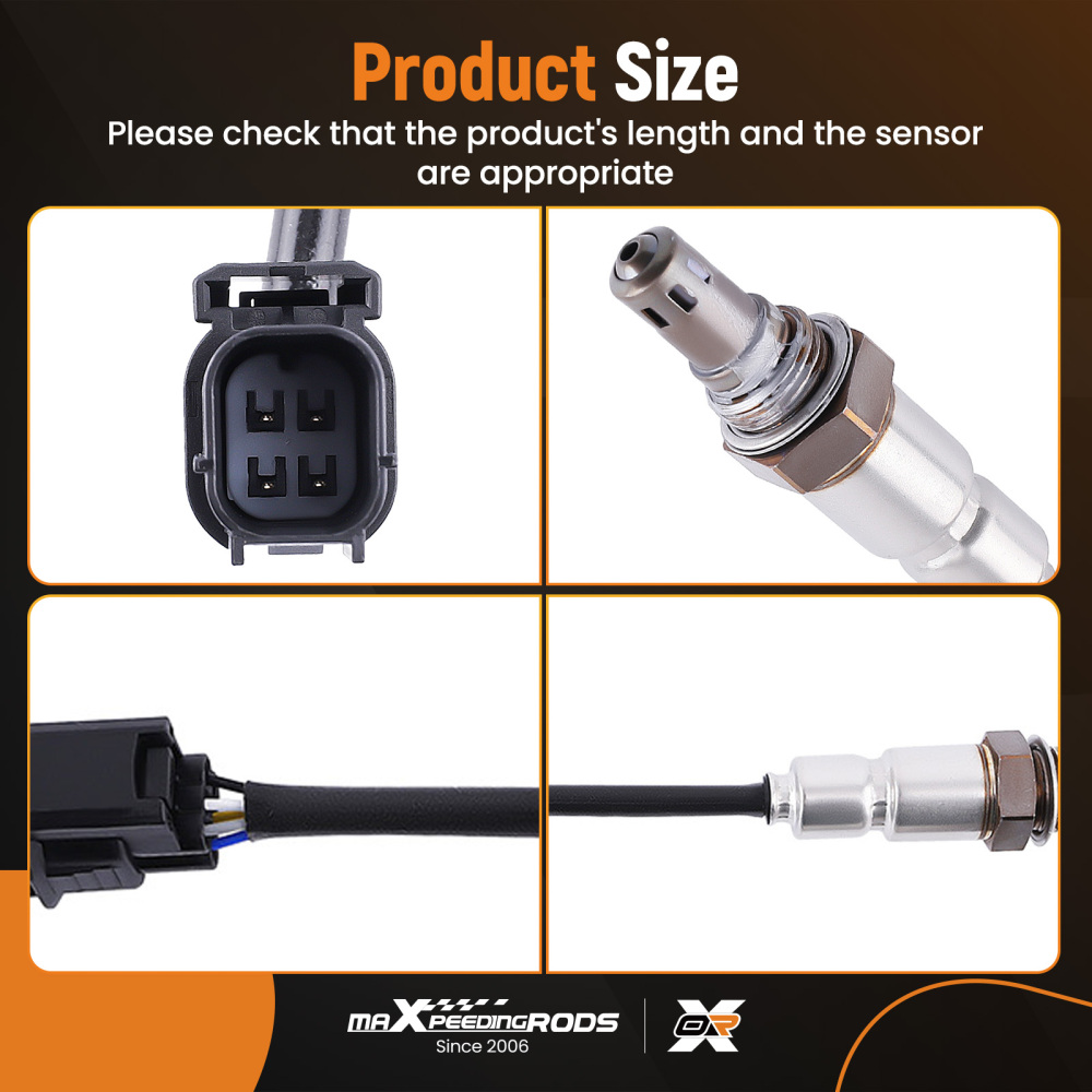 4Pcs Upstream+Downstream Oxygen O2 Sensors compatible for Acura MDX TL 3.7L V6 2009-2014