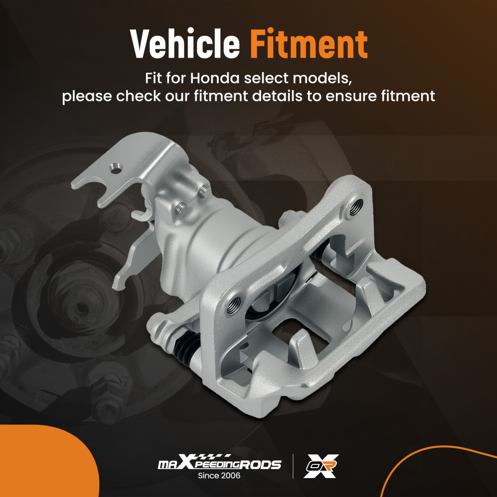 Rear Left Disc Brake Caliper compatible for Honda Accord 2013 - 2017 19-B7097 19-P7097