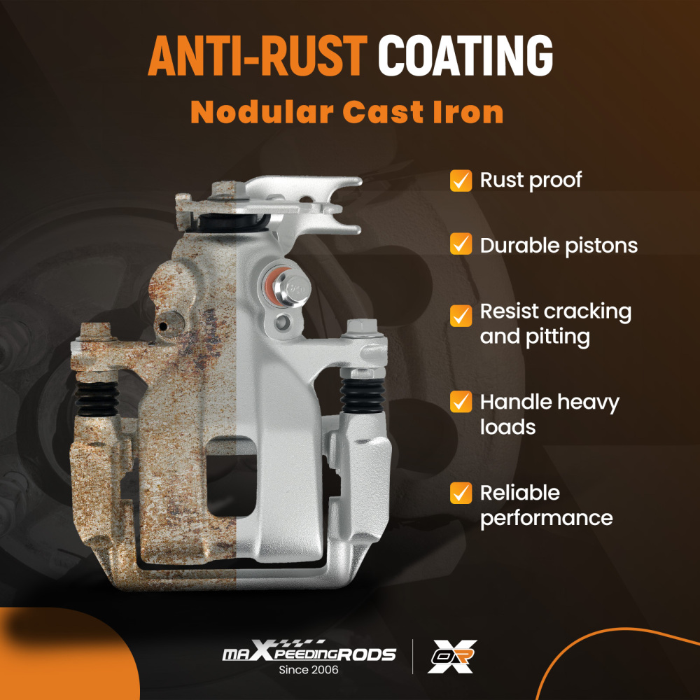 Rear Left Disc Brake Caliper compatible for Honda Accord 2013 - 2017 19-B7097 19-P7097