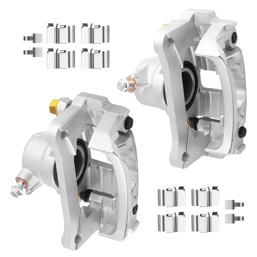 Rear Left Right Brake Calipers w/ Bracket compatible for Toyota 4Runner 2003-2009 19-B2727