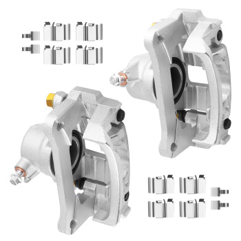 Rear Left Right Brake Calipers w/ Bracket compatible for Toyota 4Runner 2003-2009 19-B2727