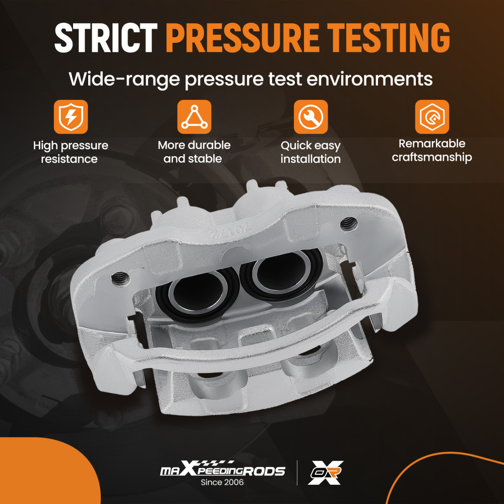 Brake Caliper Rear LH w/Bracket compatible for Ford Excursion 00-05 F-250 F-35 YC3Z-2553-AA