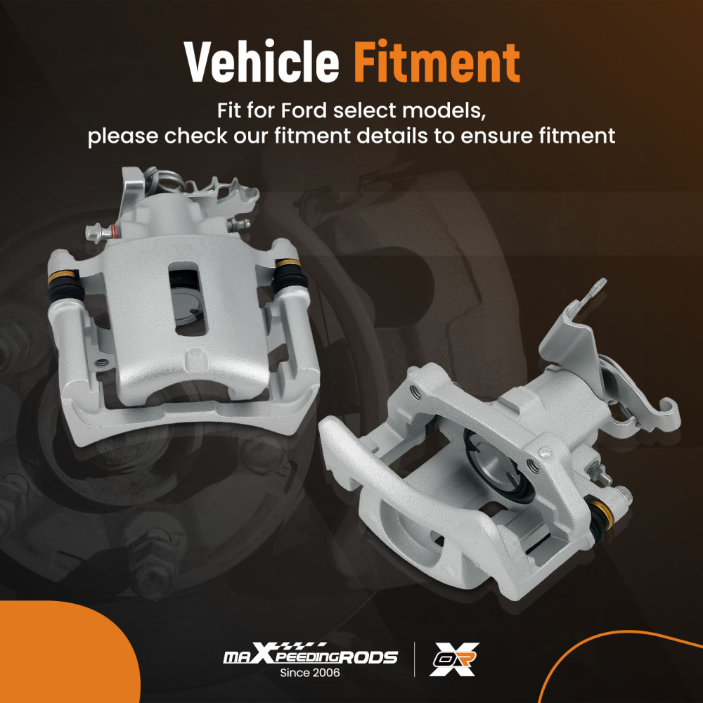 Rear Left Right Disc Brake Caliper compatible for Ford Mustang Base 2005-2014 18-B4926