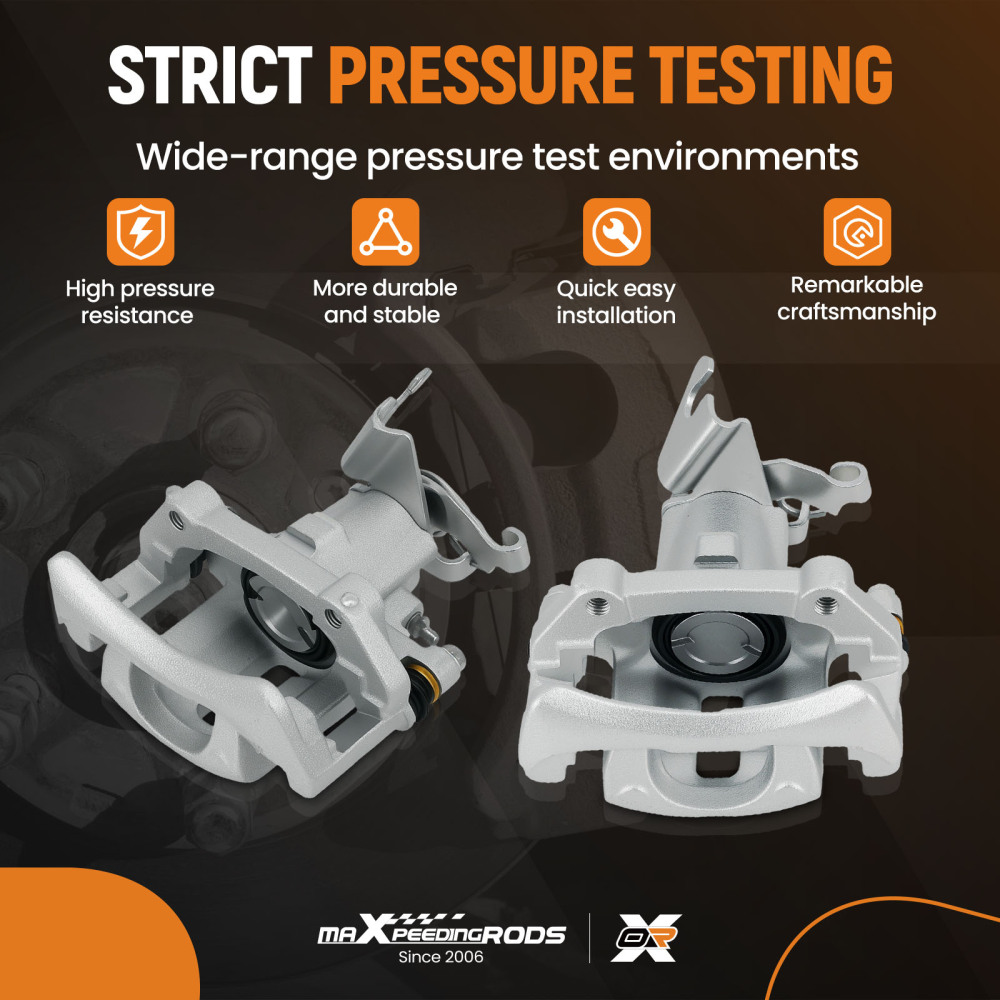 Rear Left Right Disc Brake Caliper compatible for Ford Mustang Base 2005-2014 18-B4926