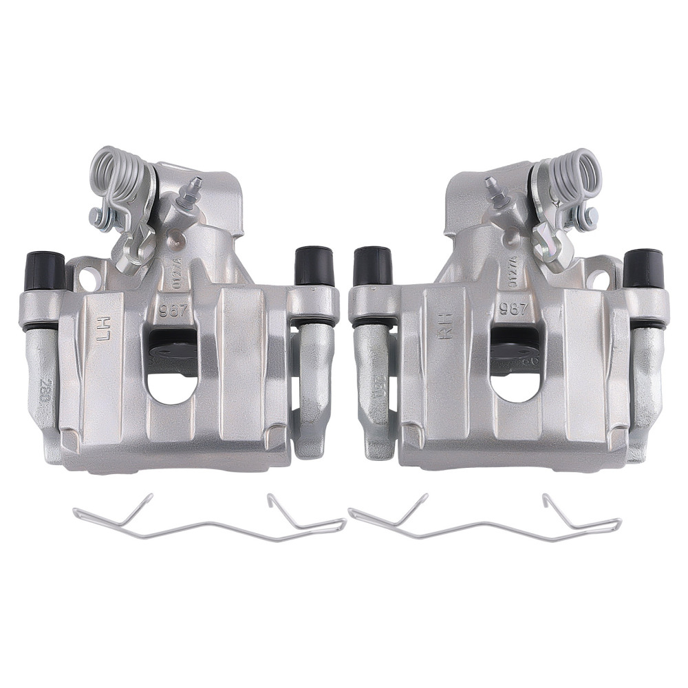 Rear Left Right Caliper w/Bracket compatible for Mazda 3 Ford C-Max Escape Connect 19B6284A