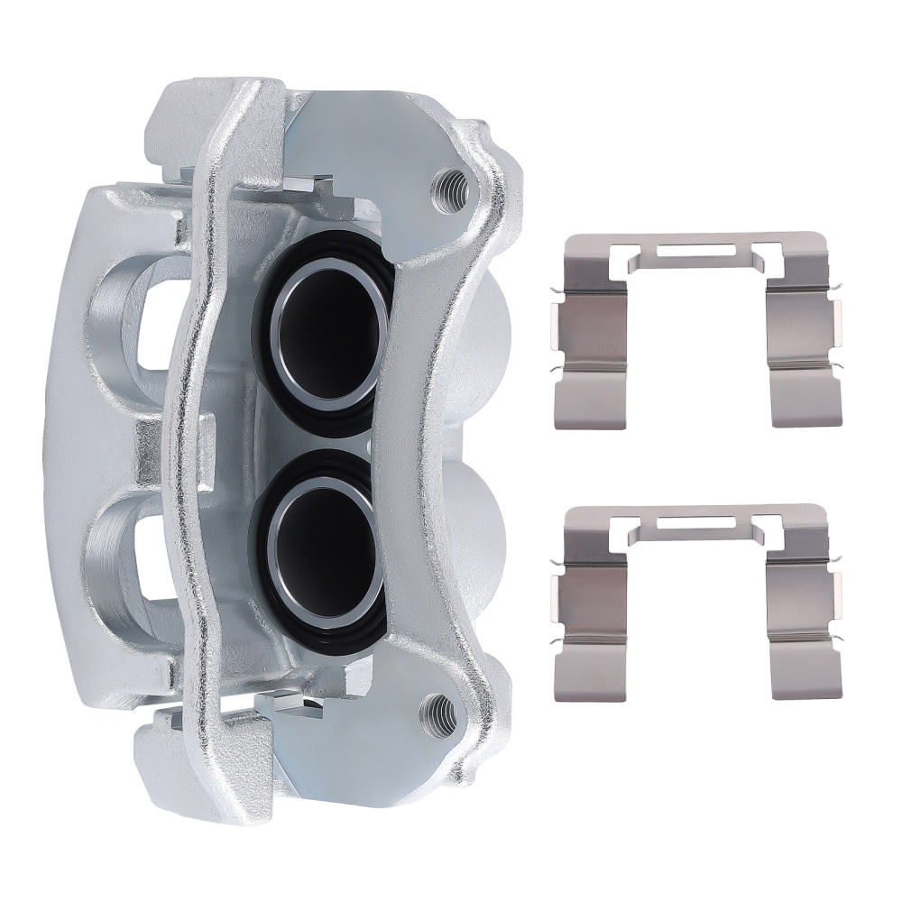 Brake Caliper Front w/ Bracket compatible for Chevrolet Equinox Pontiac Torrent 2006 compatible for Saturn