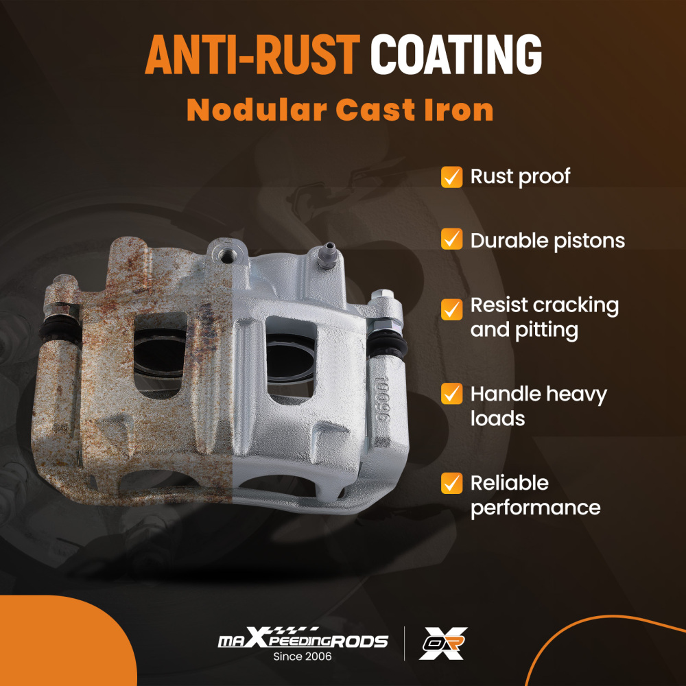 Brake Caliper Front w/ Bracket compatible for Chevrolet Equinox Pontiac Torrent 2006 compatible for Saturn