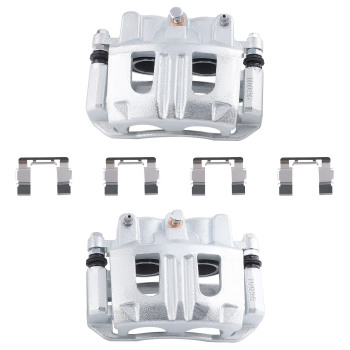 Brake Calipers Front Right Left w/Bracket compatible for Equinox Pontiac Torrent compatible for Saturn New