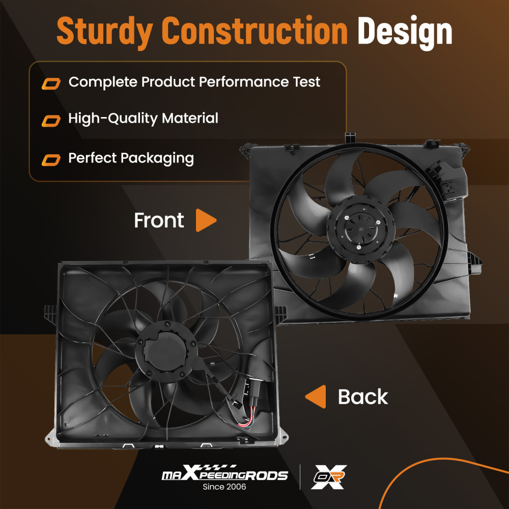 Cooling Fan for Benz ML350/ML450/ML500/R350/R500 2006-2012 1645000593 1645000193