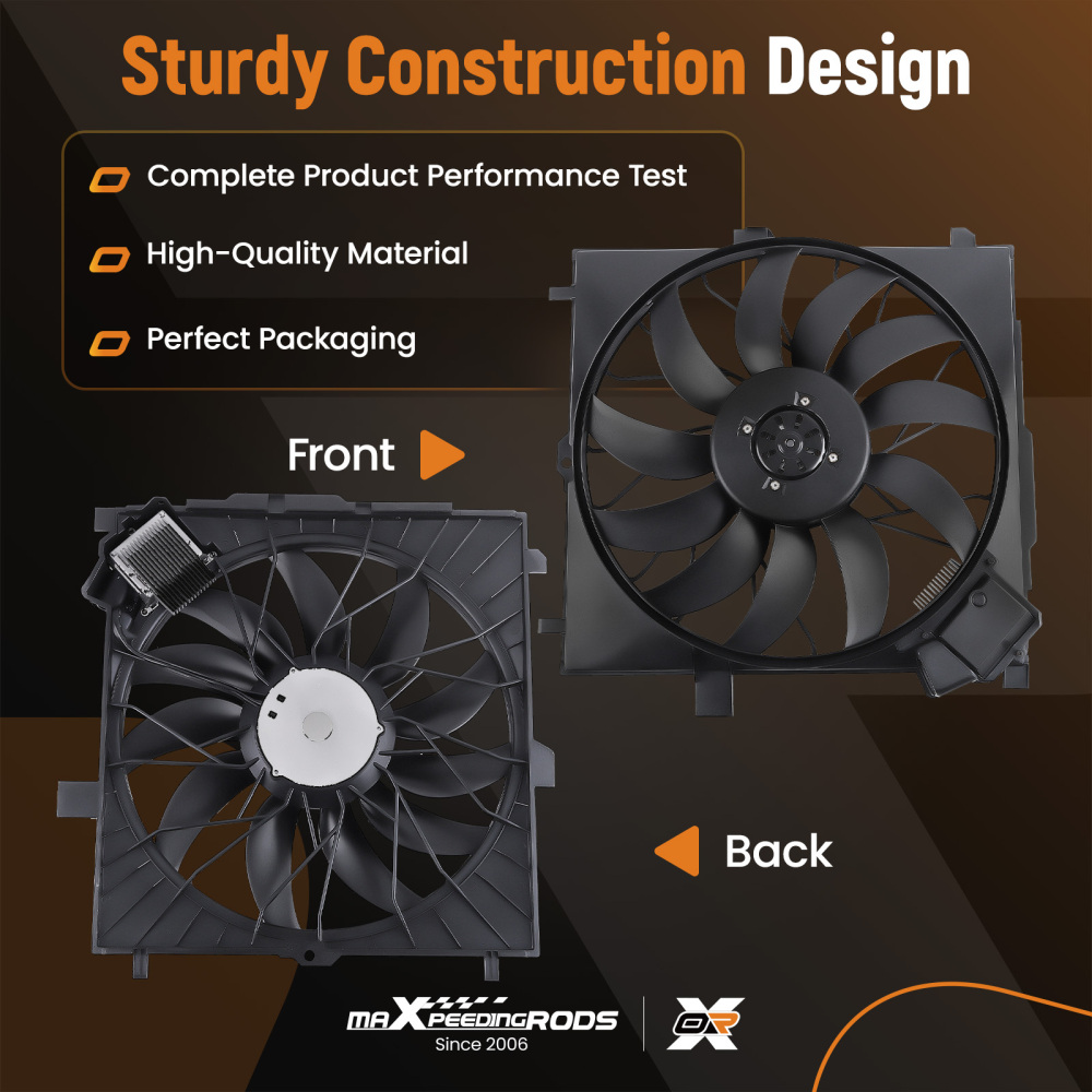 Cooling Fan compatible for Mercedes-Benz G55/G550/G63/G65 2013-2018 A4635000293 4635000293