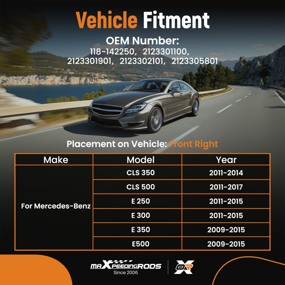 ALBERO MOTORE Anteriore Destra compatibile per Mercedes W212 S212