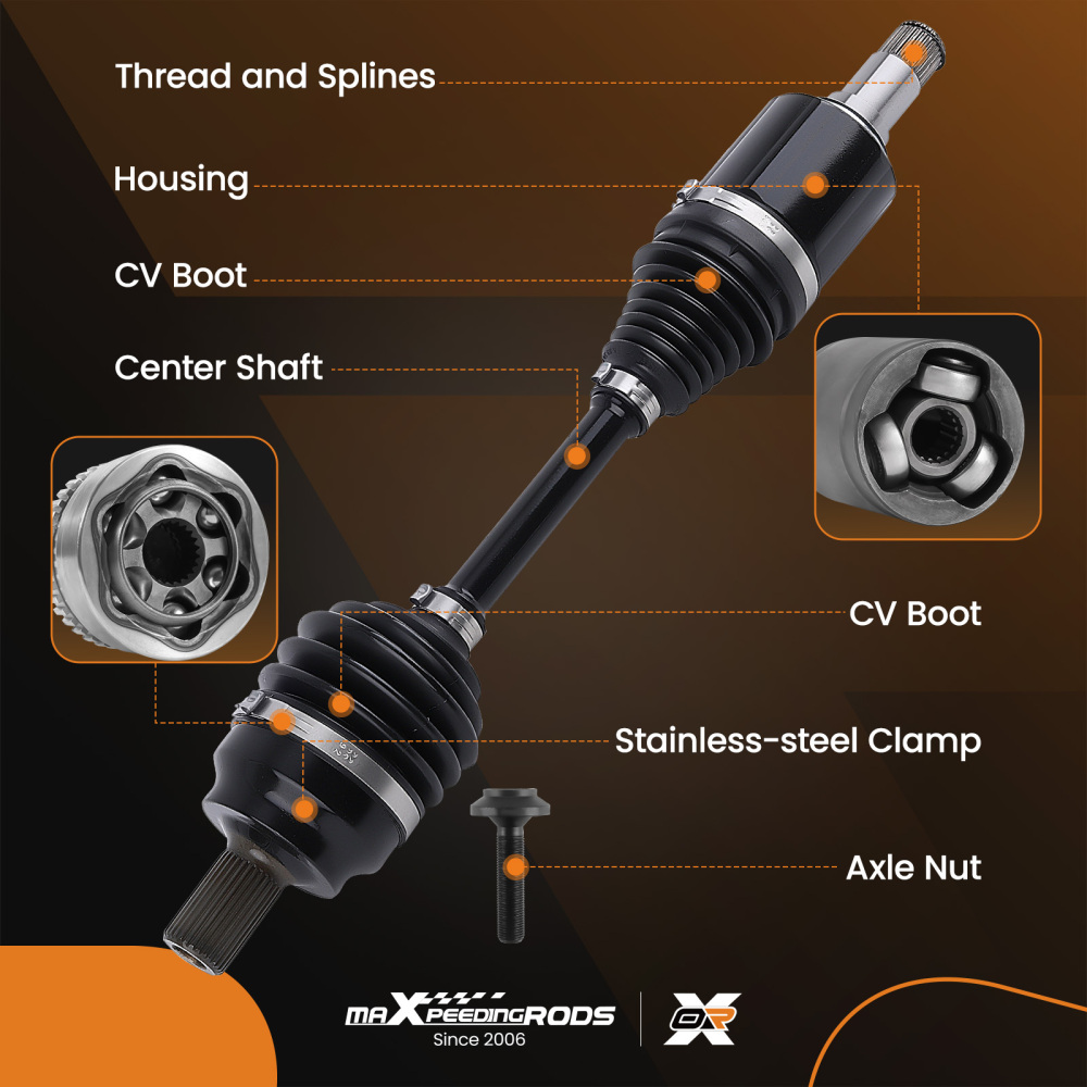 ALBERO MOTORE Anteriore Destra compatibile per Mercedes W212 S212