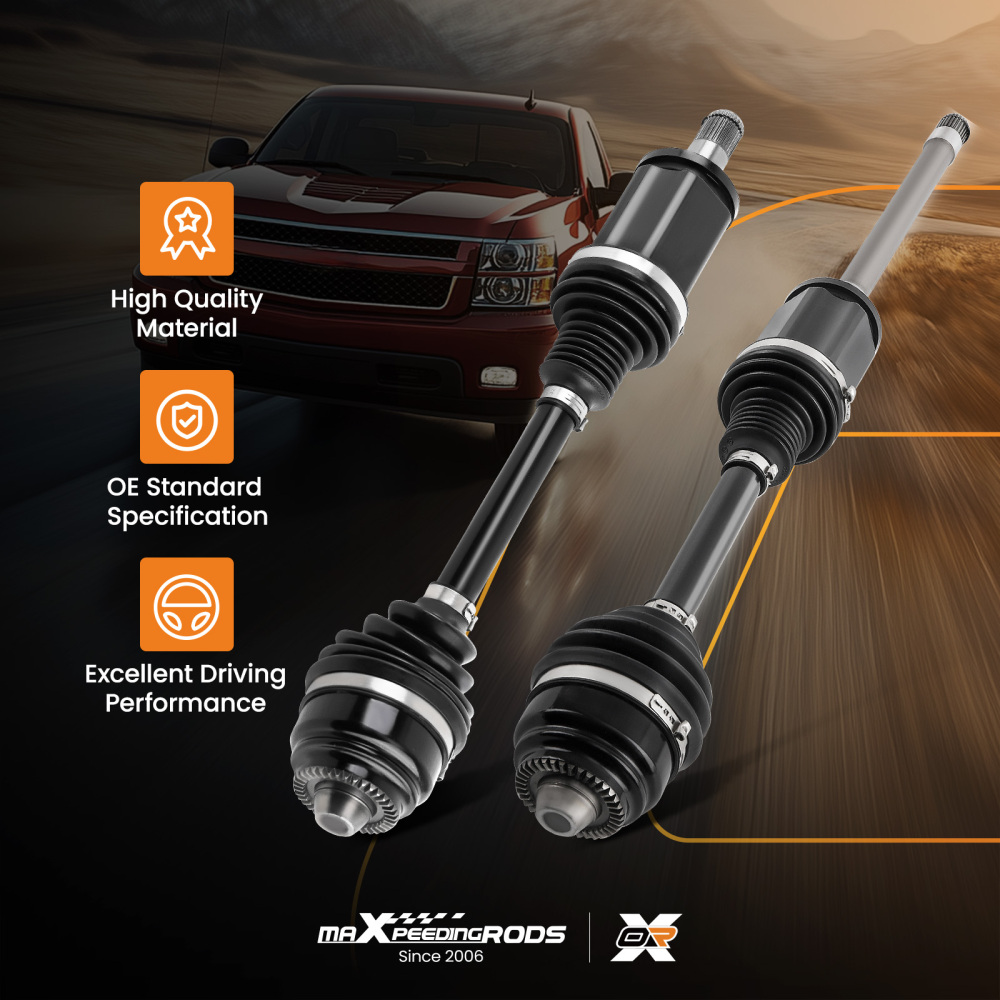 2xAlbero Motore Anteriore compatibile per BMW 5 6 F10 F11 F06 F12 F13 Xdrive 7593043 7593044