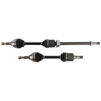 2pc Front CV Axle Shaft Assembly Set LH RH compatible for Ford Explorer V6 3.5L 2014-17