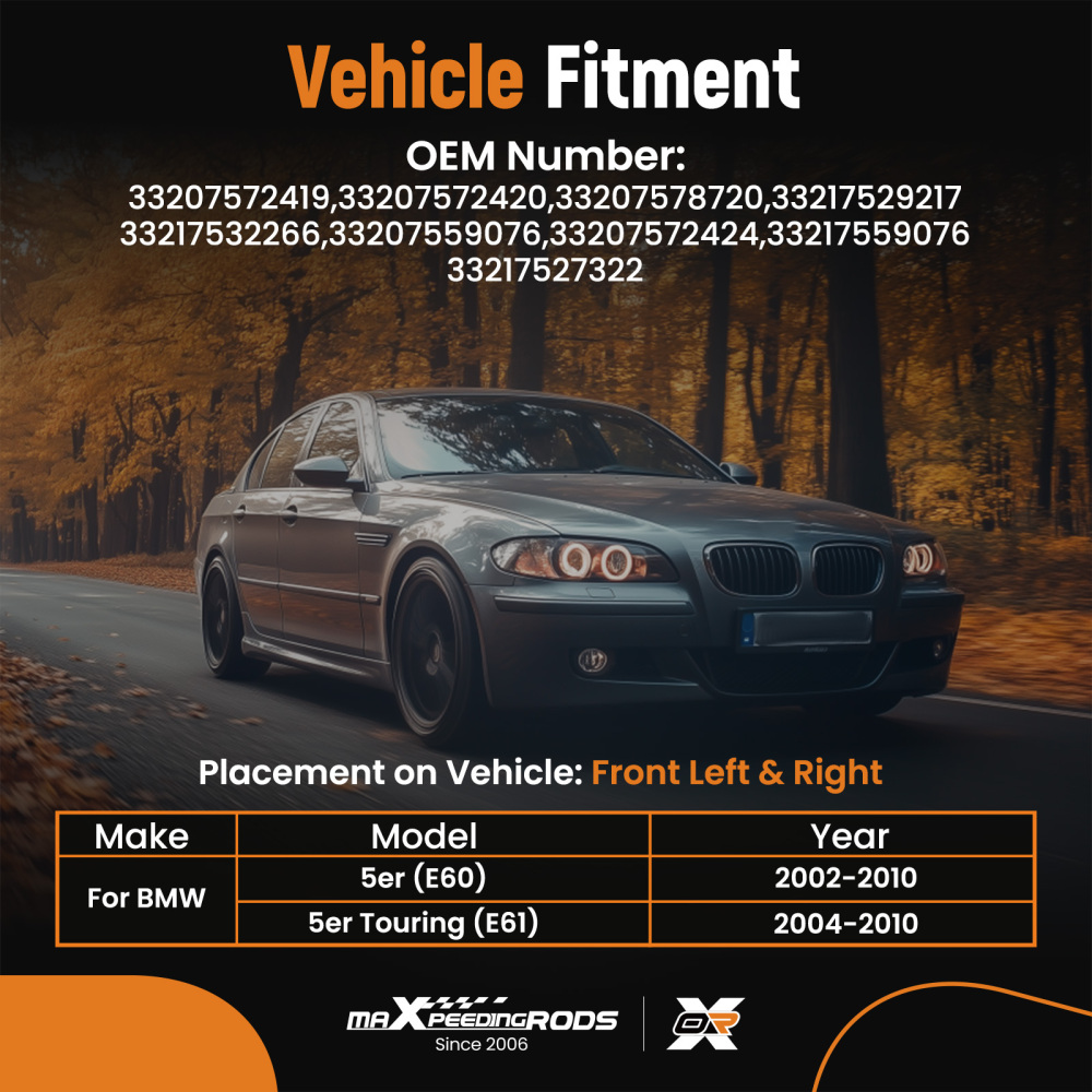 2XAlbero di Trasmissione Posteriore compatibile per BMW 5 E60 E61 520 523 525 530 xDrive