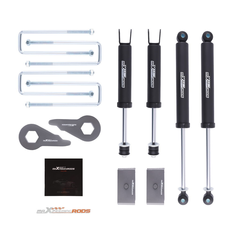 Adjustable 1-3 Leveling Lift Kit compatible for Chevrolet Silverado GMC Sierra 1500 99-06