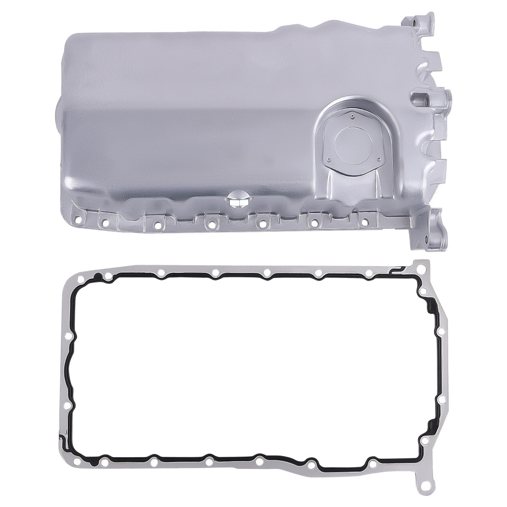 Engine Oil Pan w/ Gasket compatible for Volkswagen Golf Jetta Beetle L4 1.9L 2.0L OS30781