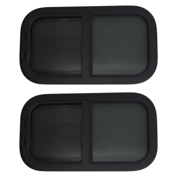 2x 12 W 22 H RV Window for Camper/Trailer/Cargo/Food Truck Truck Mounting Ring