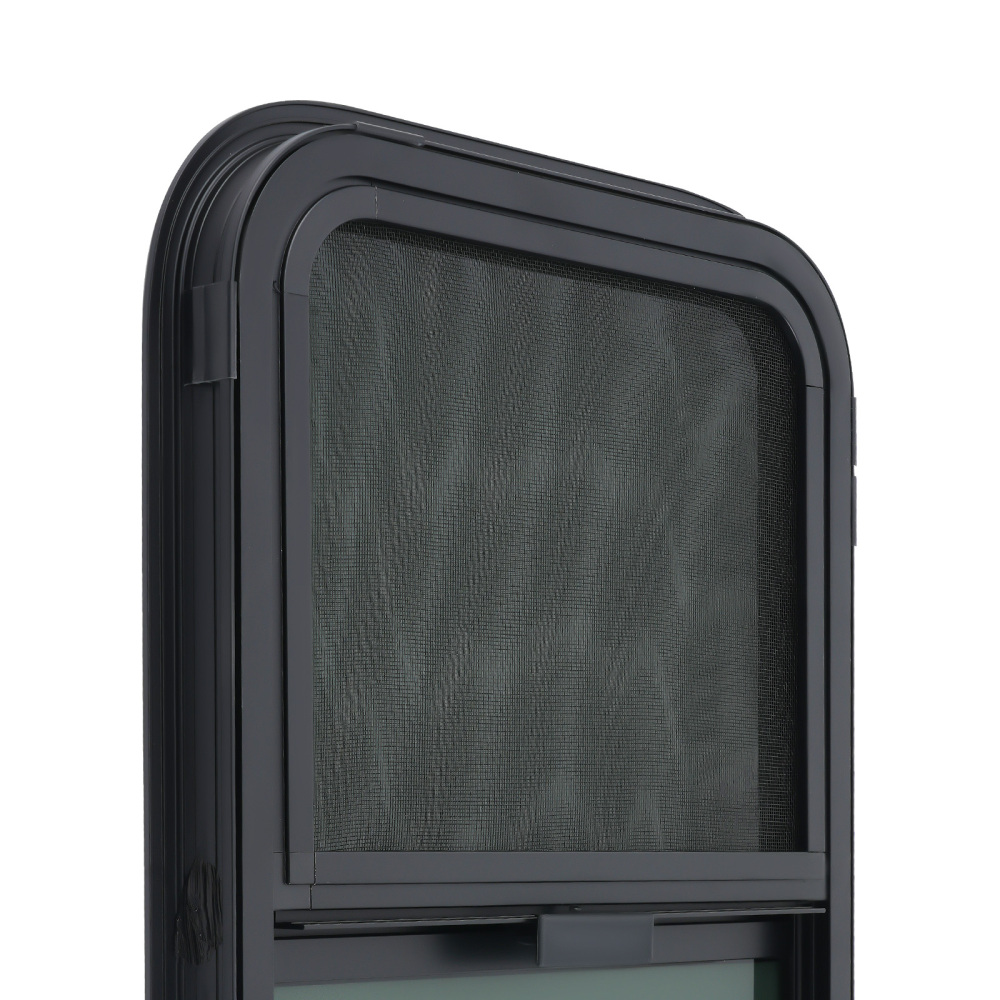 24 W 15 H RV Window for Camper/Trailer/Cargo/Food Truck Truck Mounting Ring