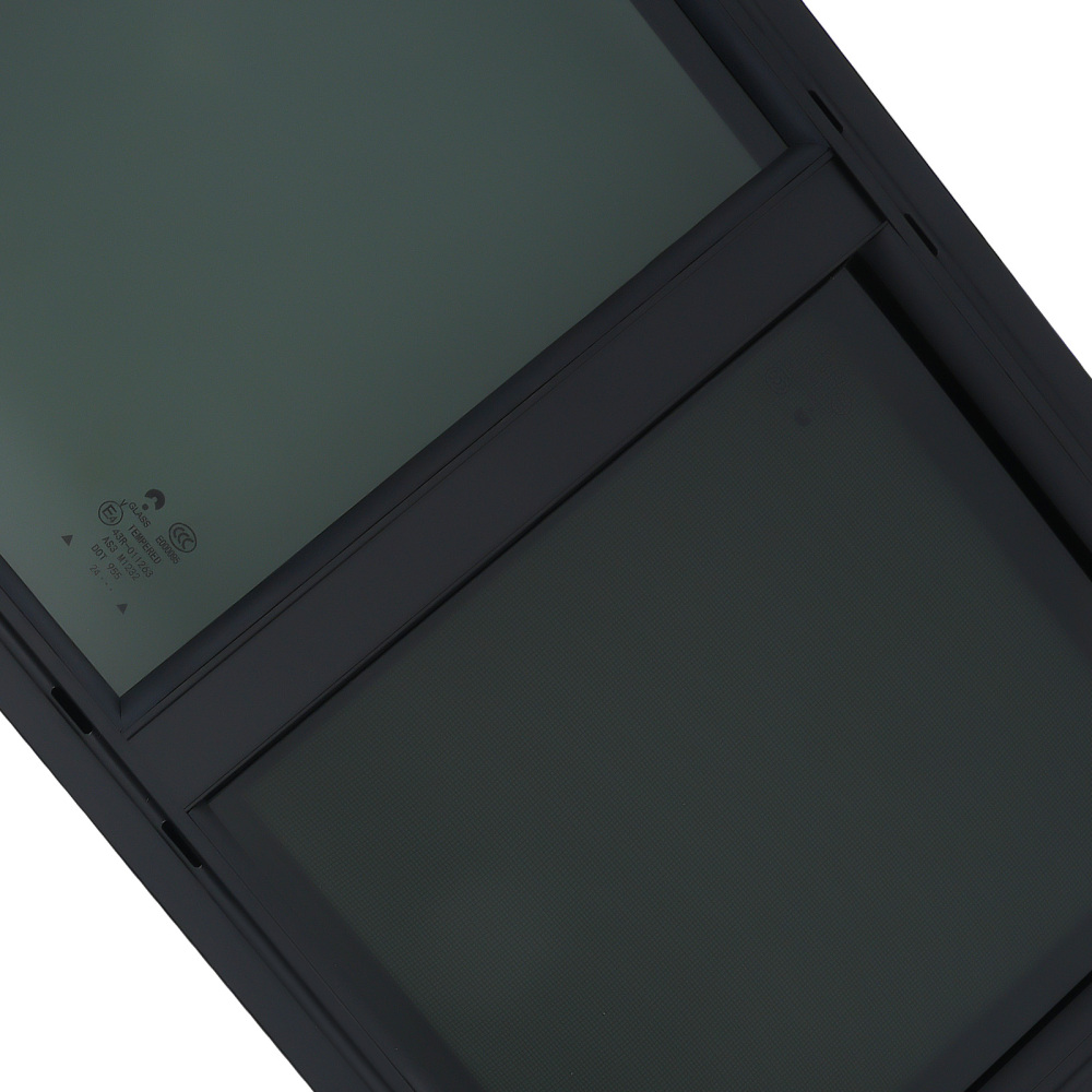 24 W 15 H RV Window for Camper/Trailer/Cargo/Food Truck Truck Mounting Ring