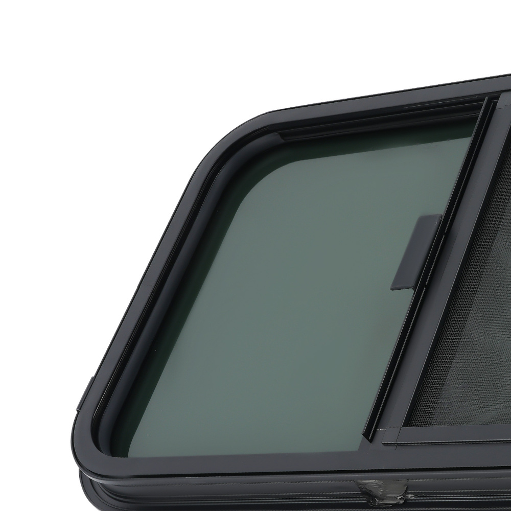 24 W 15 H RV Window for Camper/Trailer/Cargo/Food Truck Truck Mounting Ring