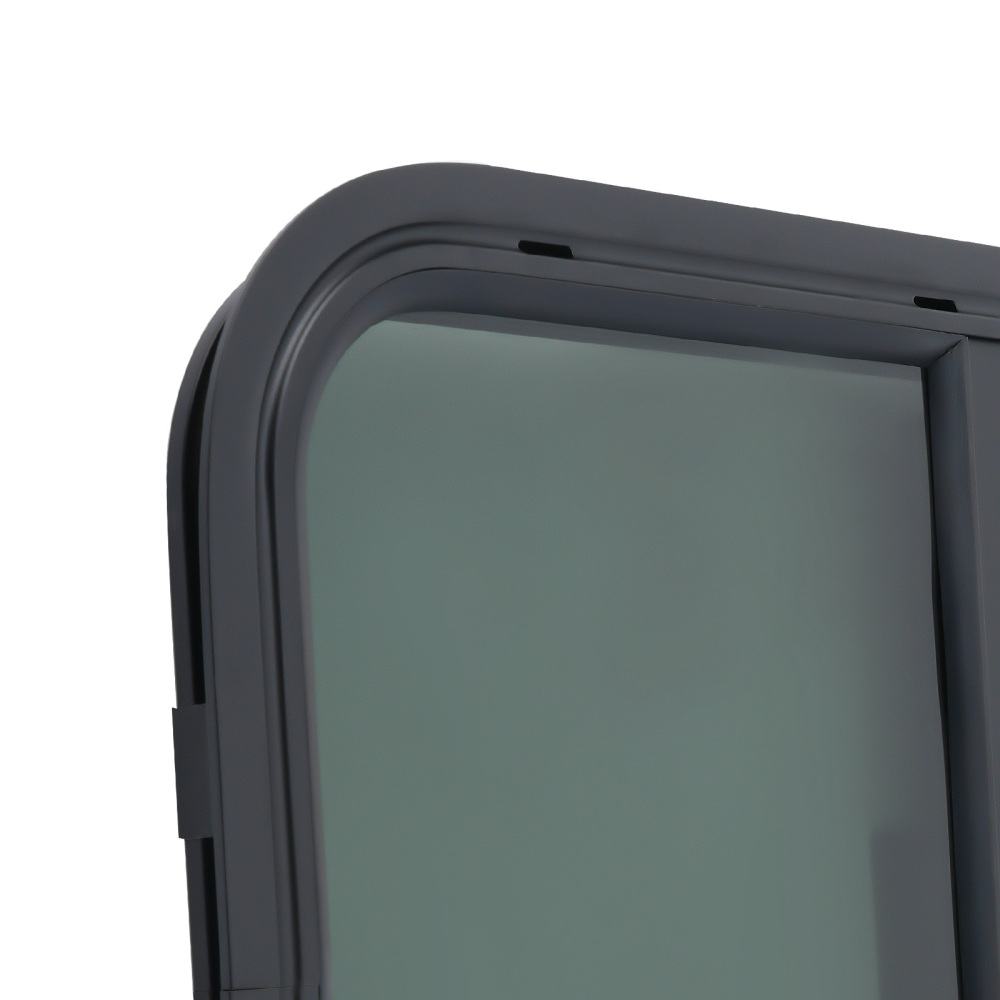 24 W 15 H RV Window for Camper/Trailer/Cargo/Food Truck Truck Mounting Ring