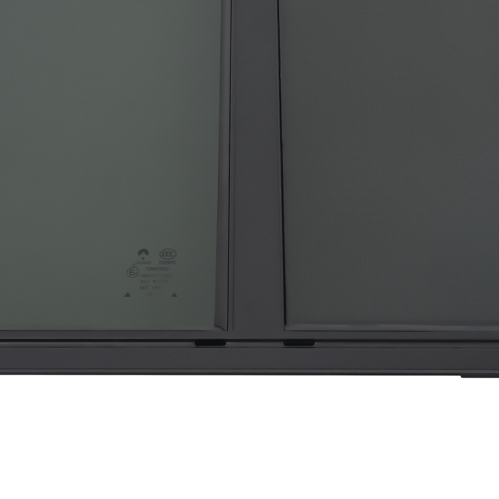 24 W 20 H RV Window for Camper/Trailer/Cargo/Food Truck Truck Mounting Ring