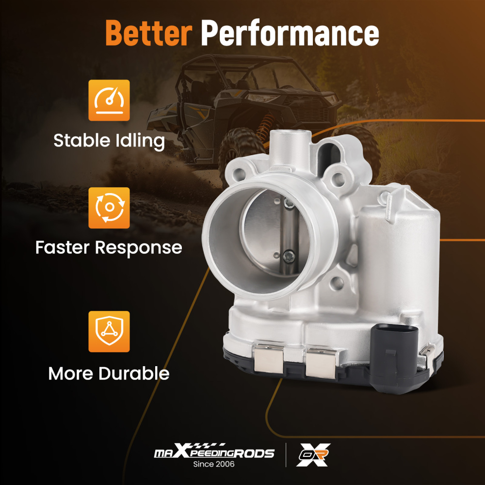 Throttle Body for General compatible for Ranger 1000 16-2024 RZR 570 compatible for Sportsman 450 570 1204455