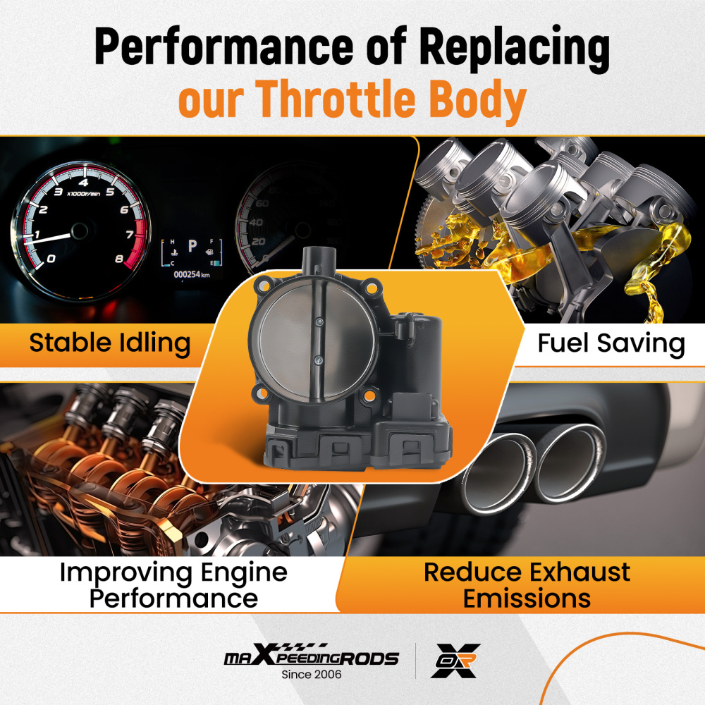 Throttle Body compatible for Ram 1500 Dakota .7L 2011-2013 compatible for Dodge Chrysler Aspen 53032837AB