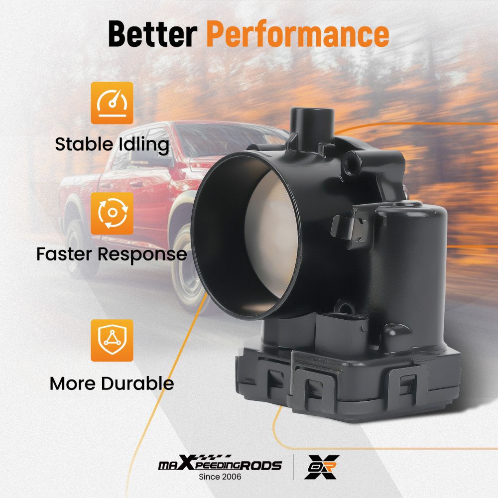 Throttle Body compatible for Ram 1500 Dakota .7L 2011-2013 compatible for Dodge Chrysler Aspen 53032837AB